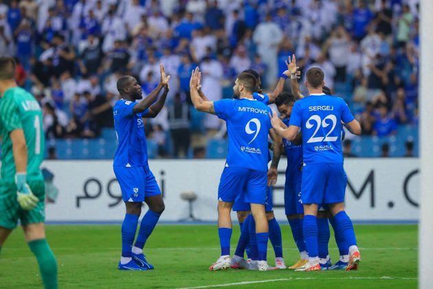 فرحة فريق الهلال جماعية 8