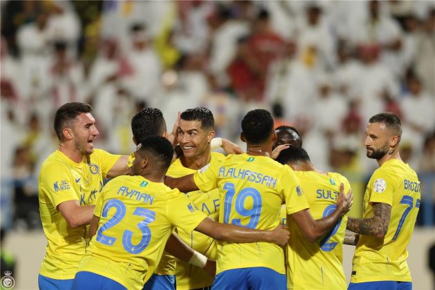 النصر احتفال