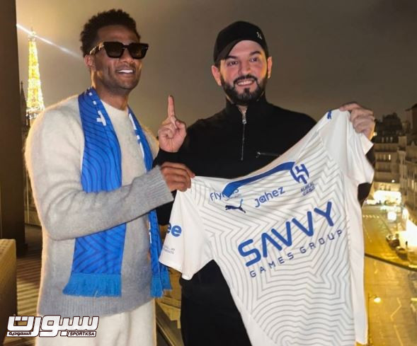 محمد رمضان بقميص الهلال